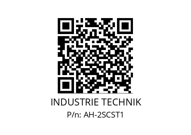   INDUSTRIE TECHNIK AH-2SCST1