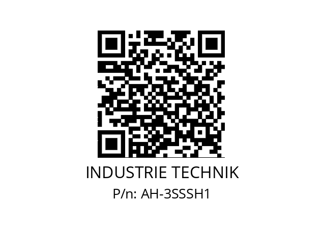   INDUSTRIE TECHNIK AH-3SSSH1