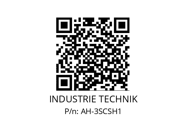   INDUSTRIE TECHNIK AH-3SCSH1