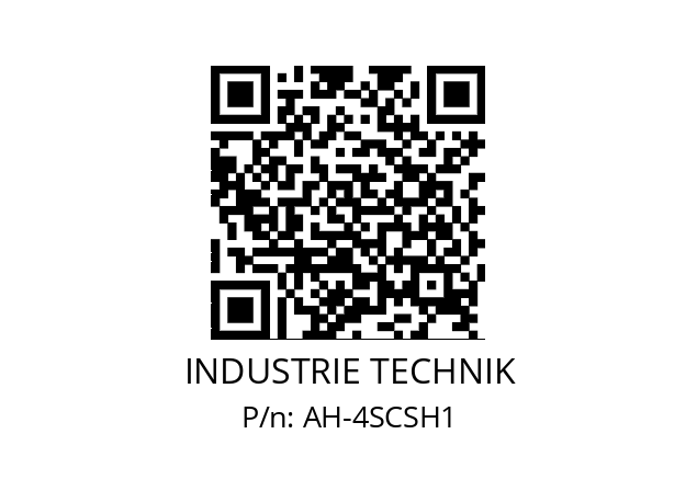   INDUSTRIE TECHNIK AH-4SCSH1