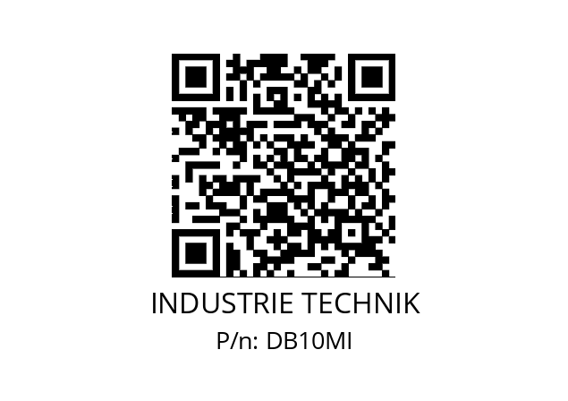   INDUSTRIE TECHNIK DB10MI