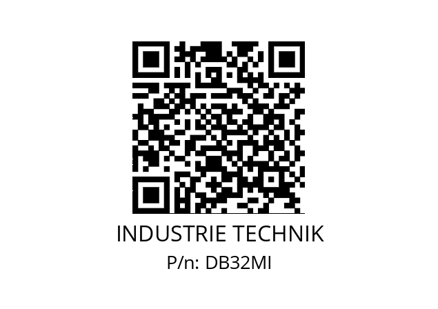   INDUSTRIE TECHNIK DB32MI