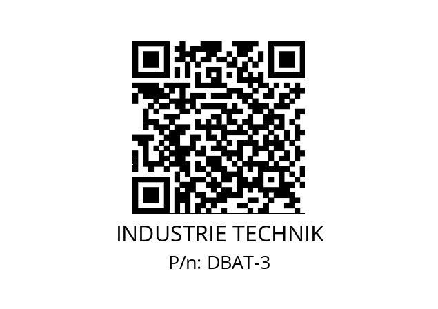   INDUSTRIE TECHNIK DBAT-3