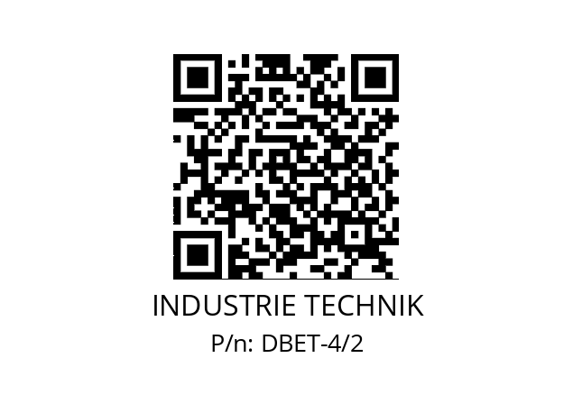   INDUSTRIE TECHNIK DBET-4/2