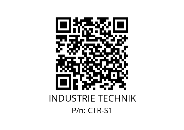   INDUSTRIE TECHNIK CTR-S1