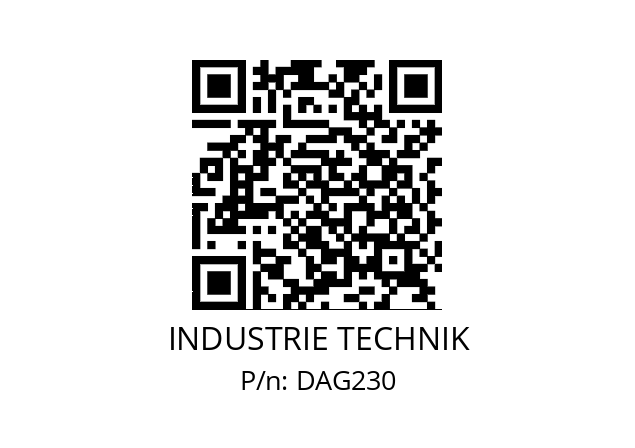   INDUSTRIE TECHNIK DAG230