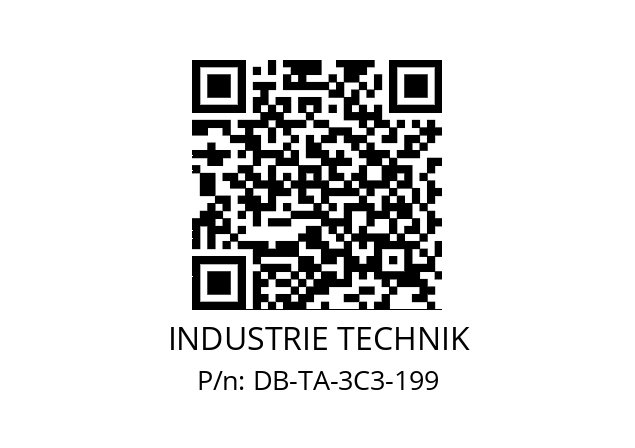   INDUSTRIE TECHNIK DB-TA-3C3-199