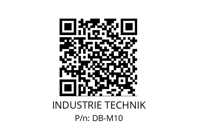   INDUSTRIE TECHNIK DB-M10