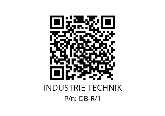   INDUSTRIE TECHNIK DB-R/1