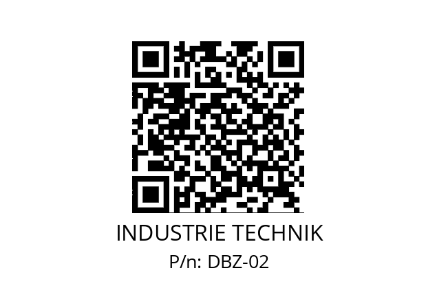   INDUSTRIE TECHNIK DBZ-02