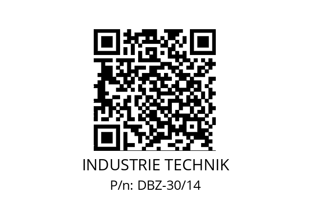   INDUSTRIE TECHNIK DBZ-30/14