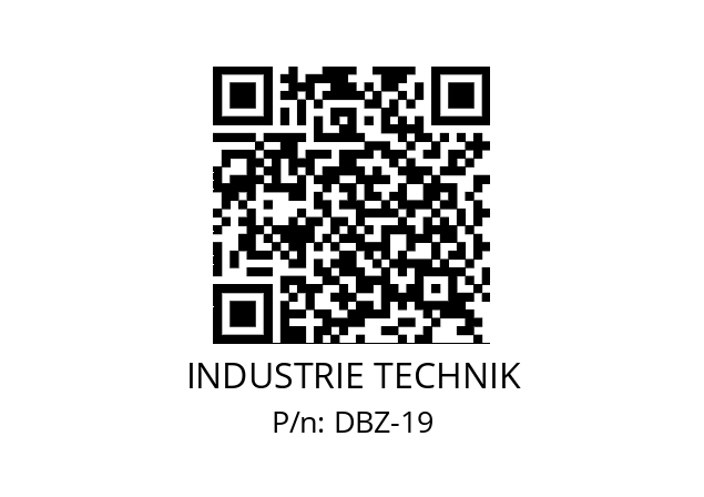   INDUSTRIE TECHNIK DBZ-19