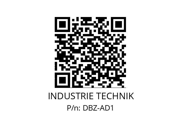   INDUSTRIE TECHNIK DBZ-AD1