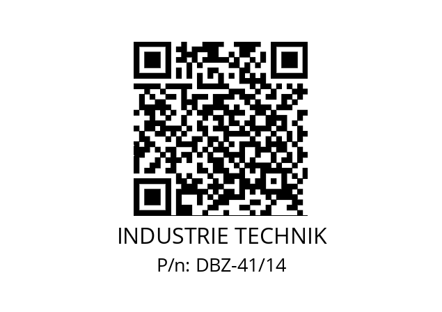   INDUSTRIE TECHNIK DBZ-41/14