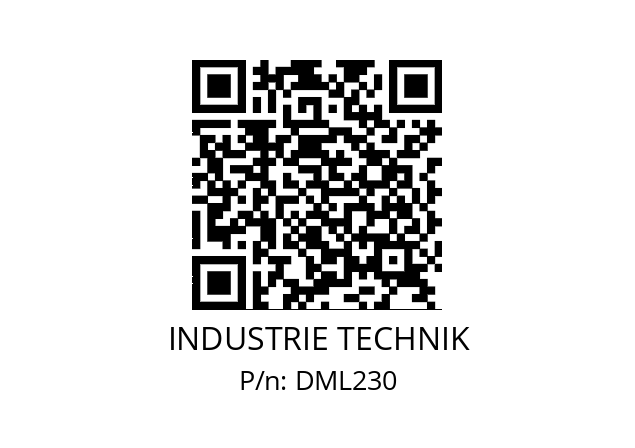   INDUSTRIE TECHNIK DML230