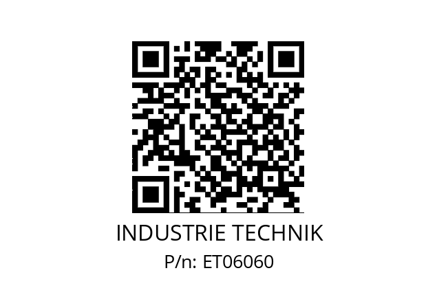   INDUSTRIE TECHNIK ET06060