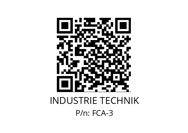   INDUSTRIE TECHNIK FCA-3