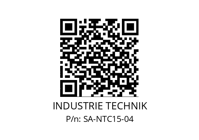   INDUSTRIE TECHNIK SA-NTC15-04