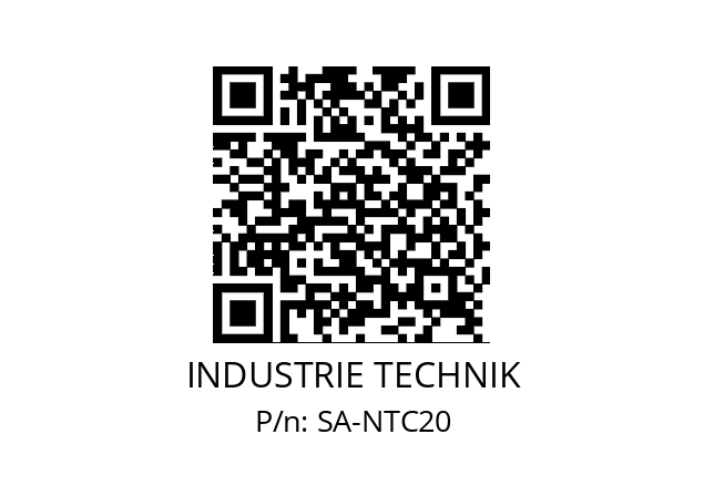   INDUSTRIE TECHNIK SA-NTC20