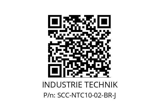   INDUSTRIE TECHNIK SCC-NTC10-02-BR-J