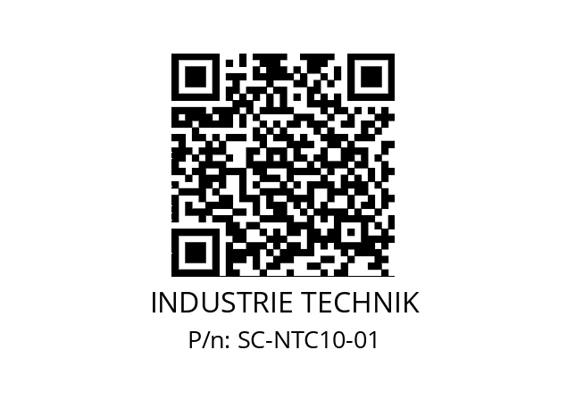   INDUSTRIE TECHNIK SC-NTC10-01