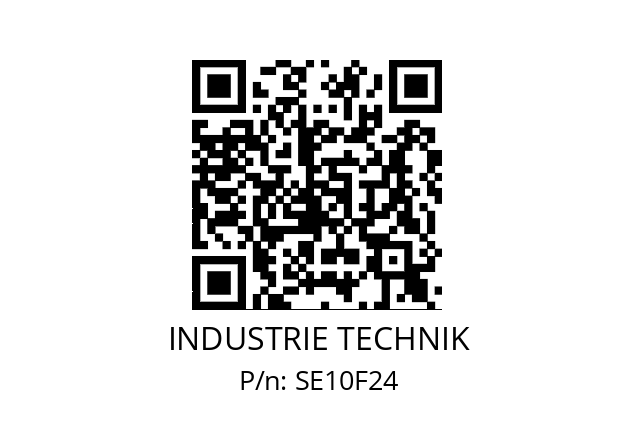   INDUSTRIE TECHNIK SE10F24