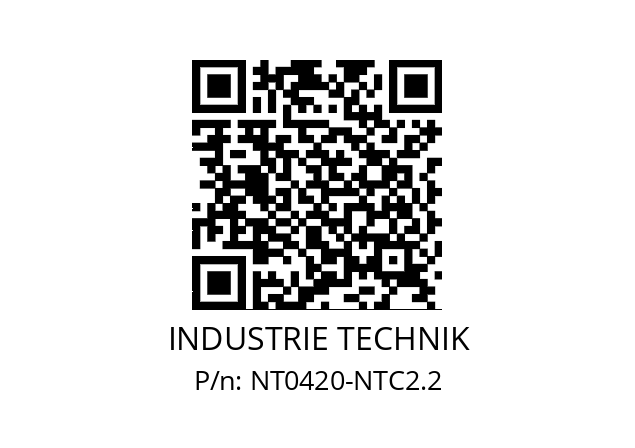   INDUSTRIE TECHNIK NT0420-NTC2.2