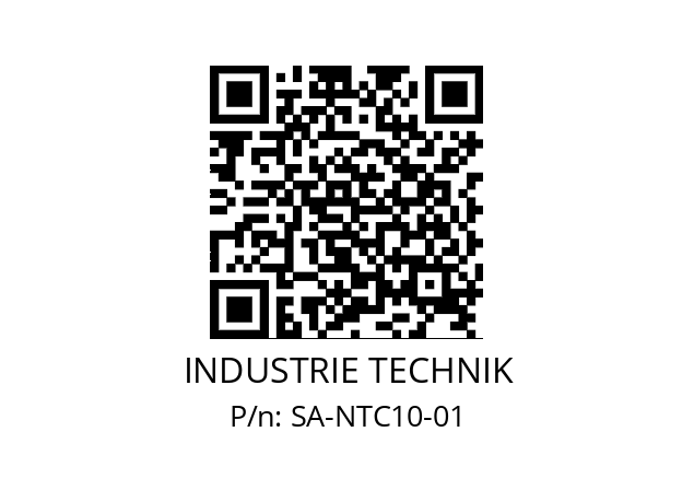   INDUSTRIE TECHNIK SA-NTC10-01