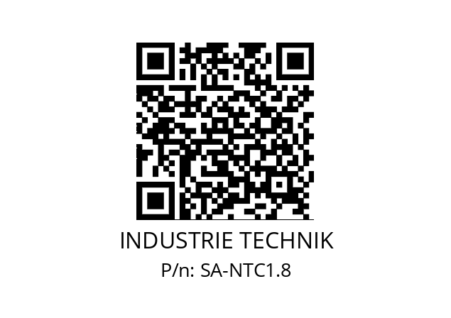   INDUSTRIE TECHNIK SA-NTC1.8