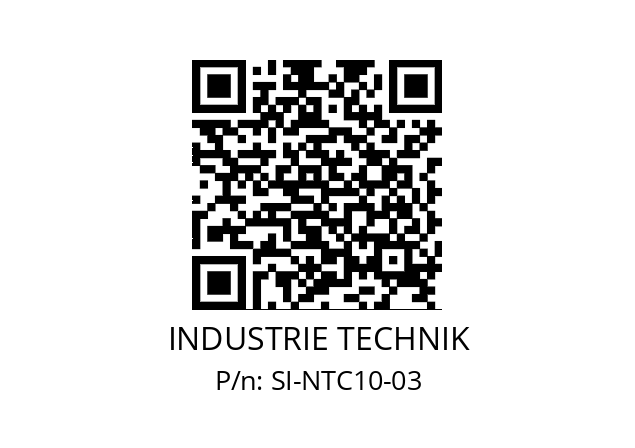   INDUSTRIE TECHNIK SI-NTC10-03