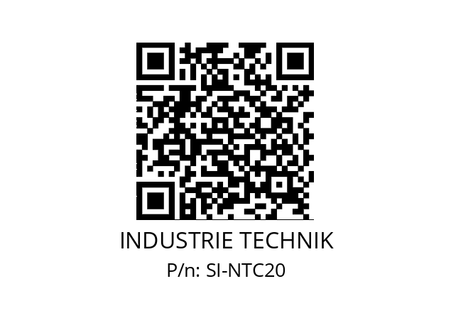   INDUSTRIE TECHNIK SI-NTC20