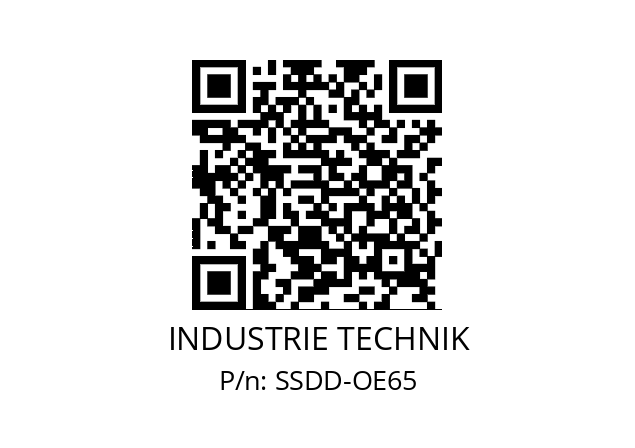   INDUSTRIE TECHNIK SSDD-OE65