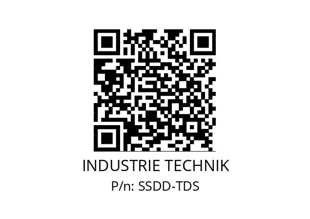   INDUSTRIE TECHNIK SSDD-TDS