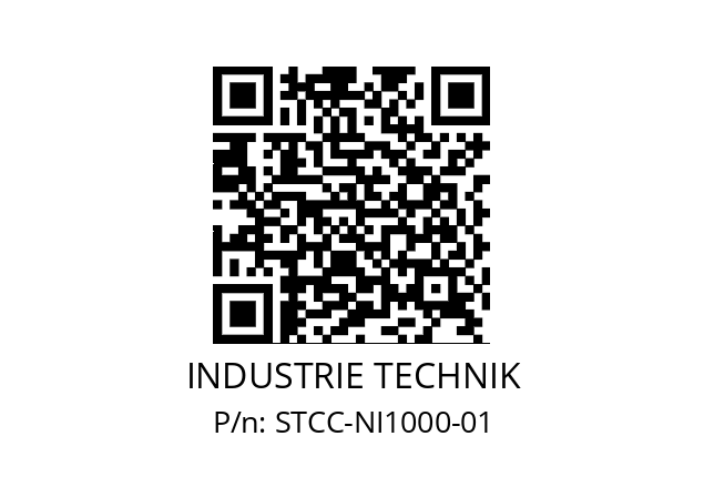   INDUSTRIE TECHNIK STCC-NI1000-01