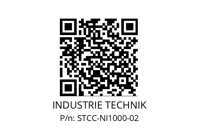   INDUSTRIE TECHNIK STCC-NI1000-02