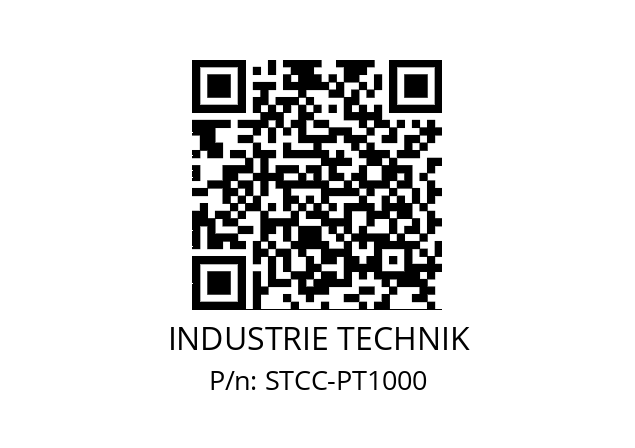   INDUSTRIE TECHNIK STCC-PT1000