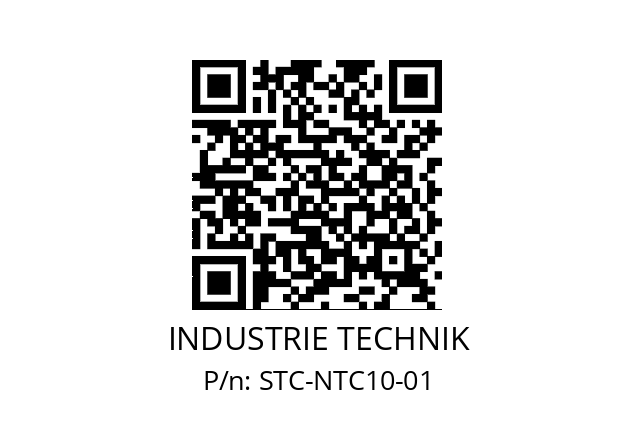   INDUSTRIE TECHNIK STC-NTC10-01