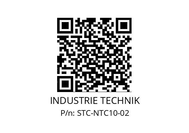   INDUSTRIE TECHNIK STC-NTC10-02