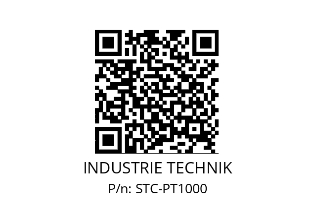   INDUSTRIE TECHNIK STC-PT1000