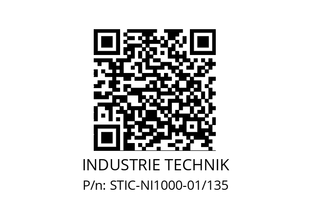   INDUSTRIE TECHNIK STIC-NI1000-01/135