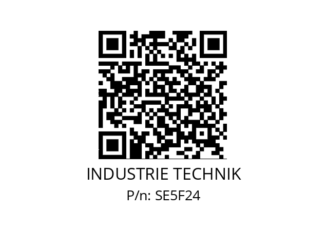   INDUSTRIE TECHNIK SE5F24