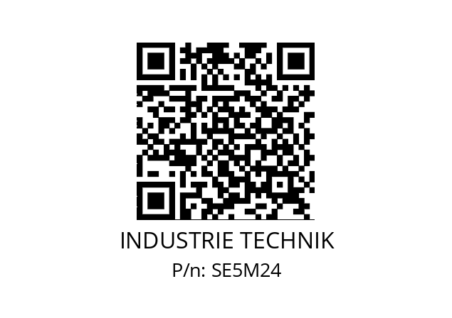   INDUSTRIE TECHNIK SE5M24