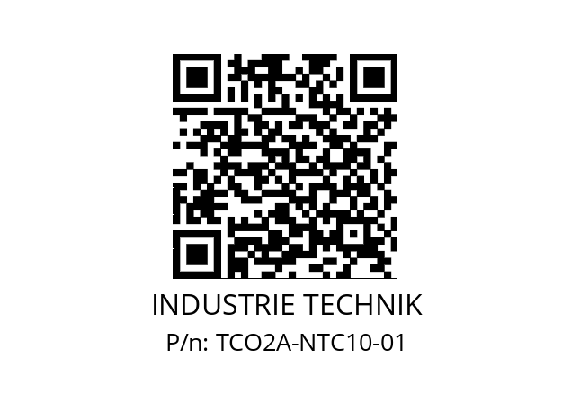   INDUSTRIE TECHNIK TCO2A-NTC10-01