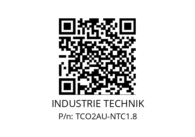   INDUSTRIE TECHNIK TCO2AU-NTC1.8