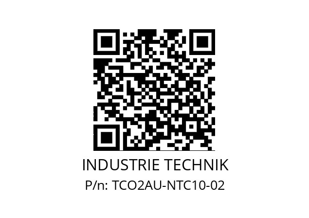   INDUSTRIE TECHNIK TCO2AU-NTC10-02