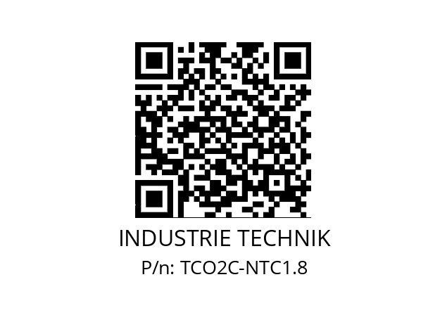   INDUSTRIE TECHNIK TCO2C-NTC1.8