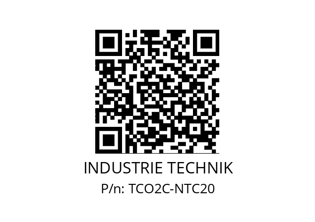   INDUSTRIE TECHNIK TCO2C-NTC20