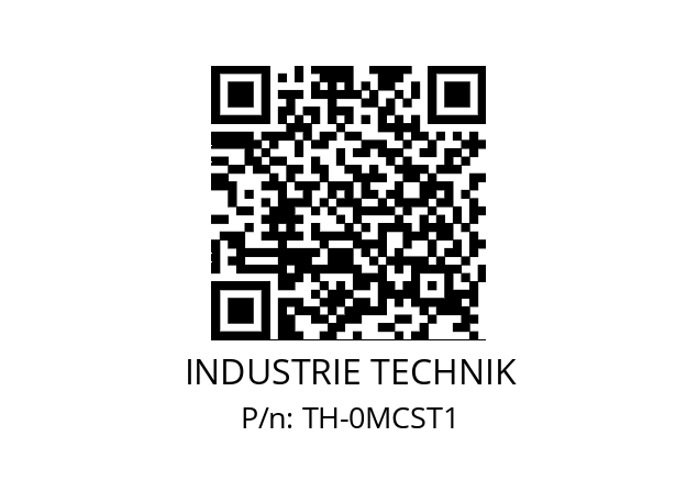   INDUSTRIE TECHNIK TH-0MCST1