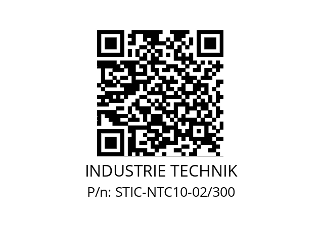   INDUSTRIE TECHNIK STIC-NTC10-02/300