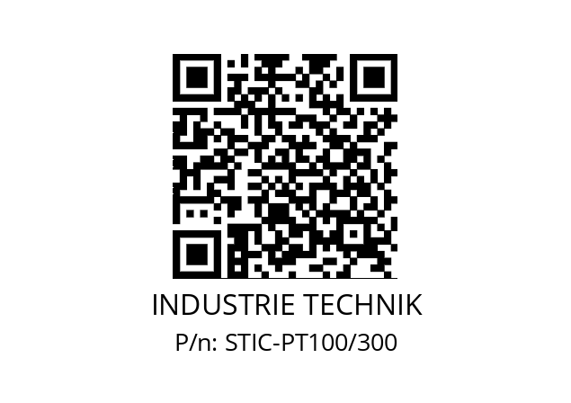   INDUSTRIE TECHNIK STIC-PT100/300